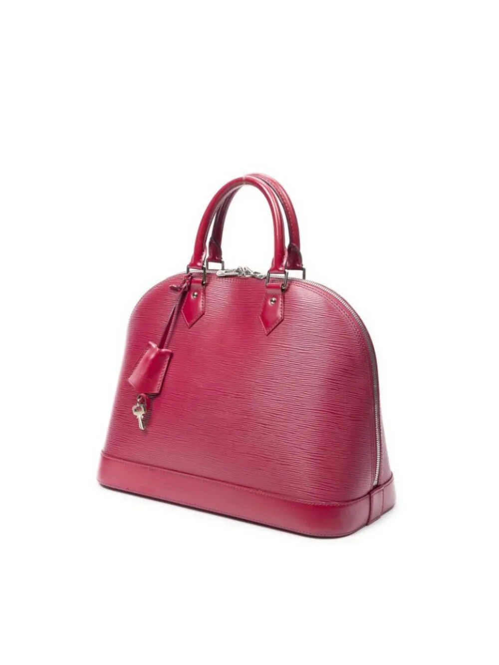 Louis Vuitton Alma Fuchsia Epi Handbag
